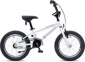Crossfiets 16 bmx tornado wit glans