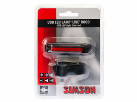 Achterlicht line led usb 3 lux simson 025008