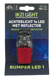 Achterlicht op spatbord ikzi light op kaart