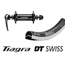 Voorwiel 28 Race dt swiss r460 velgrem