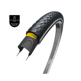 Buitenband wolff basic 40-635 zwart reflex