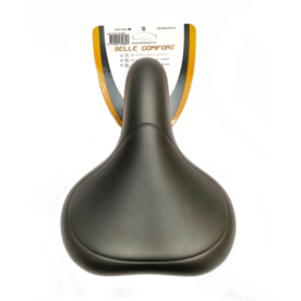 zadel selle e bike soft zwart