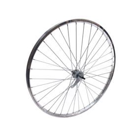 achterwiel 28 nexus 3 remnaaf zilver velg