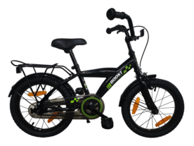 bike fun 16 boost zwart jongens