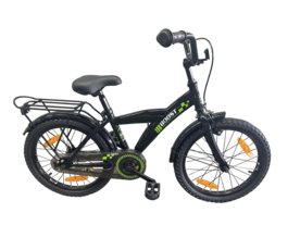 bike fun 18 boost zwart jongens