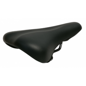 zadel bike fun zwart 20/24 inch jeugdzadel met strop