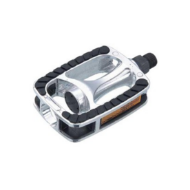 pedalen union 811 aluminium zilver  