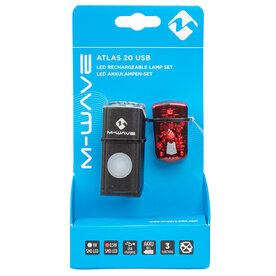 verlichting set m wave op kaart atlas 20 usb oplaadbaar 221092