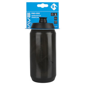 bidon zwart transparant 550 ml m wave