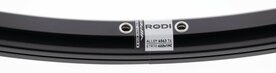 velg 28 rodi viper 18x2 zwart disc gebust 36 gts 