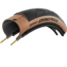 Buitenband 25 -622 continental grand prix TR zwart/bruin 
