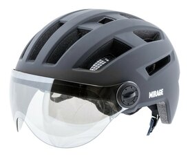 Helm mirage speed 55-58 visor zwart mat