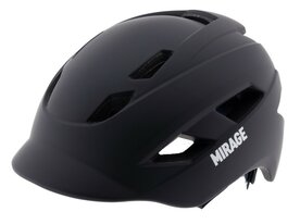 Helm mirage city 55-58 ebike mat zwart