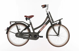 bike fun load 20lmd197 meisjes green elegance met a drager