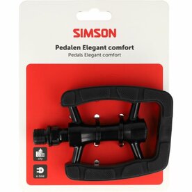 Pedalen elegant comfort simson 021980