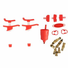Ontluchtings kit schijfremmen varesi met metalen nippels