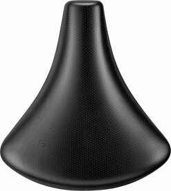 zadel selle royal holland uni zwart m veren