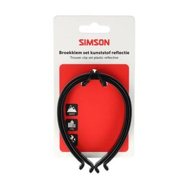 broekklemmen kunstof simson 20930 met reflex