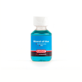 Olie mineraal blauw 100 ml elvedes 