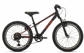 bike fun the beast 6v v brake 24 inch zwart/rood