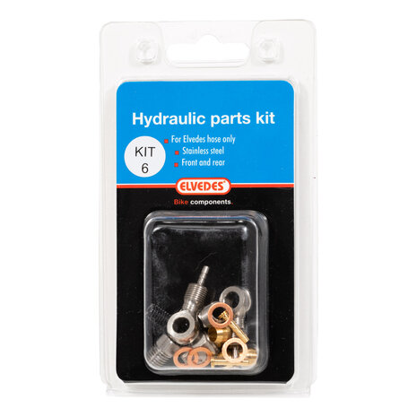 hydro nippels kit 6 voor elvedes leiding