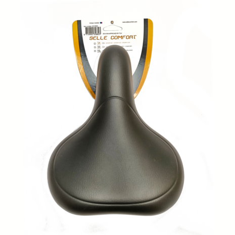 zadel selle e bike soft zwart