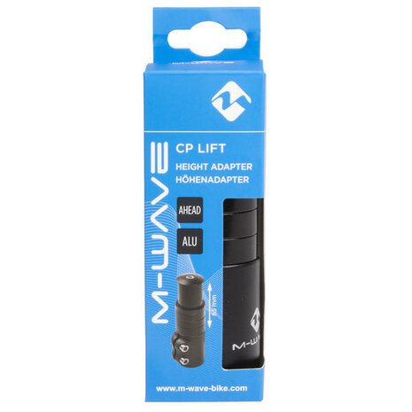 vorkverlenger a head m wave zwart 400446