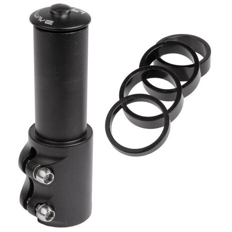 vorkverlenger a head m wave zwart 400446