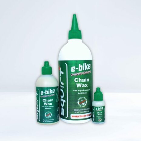 Squirt lube wax 120 ml groen e bike