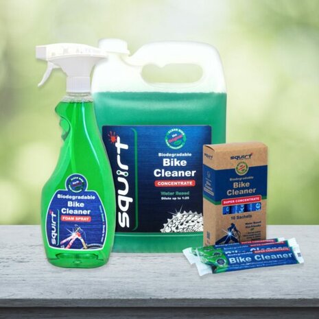 Squirt bike cleaner foam 30 ml concentrate 