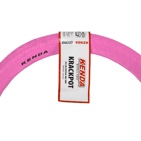 buitenband kenda 20x1.95 50-406 roze