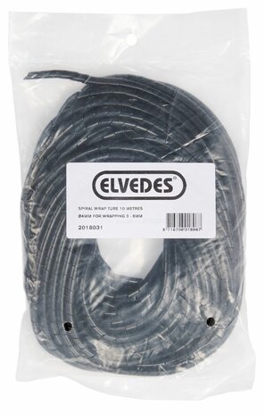 spiraalslang elvedes 5-10 mm 2018033 zwart 10 meter