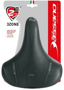 Selle bassano zadel xxl 3 zone op kaart