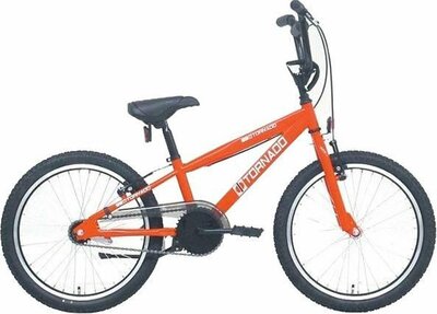 Crossfiets 20 bmx tornado rood glans