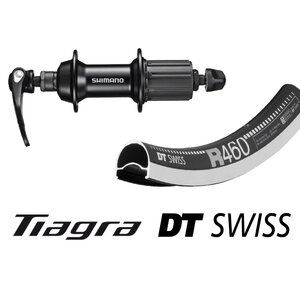 Achterwiel 28 Race dt swiss r460 velgrem