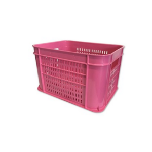 Krat kunstof 30 ltr roze