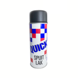 Spuitbus lak quick zwart mat 400 ml.