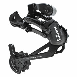 Derailleur achter sram x4 alu 1:1