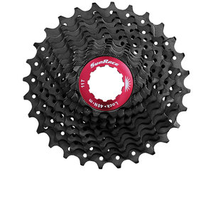 cassette 11 speed sunrace rx1 11-28 zwart