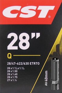 binnenband cst 28x1 5/8 x 1 3/8 auto