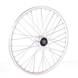 achterwiel nexus 8 rollerbrake zilver velg 