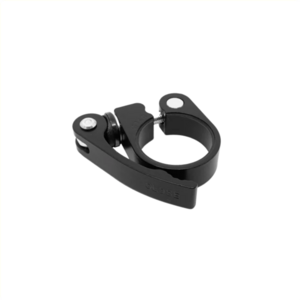 Zadelpenklem 28.6 zwart met snelspanner