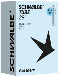 Binnenband schwalbe 28 SCV 17 60 MM