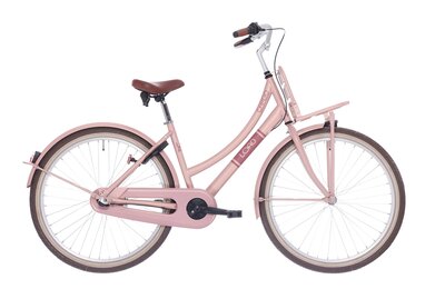 bike fun load 26lmd130 meisjes mahogany roze 3v