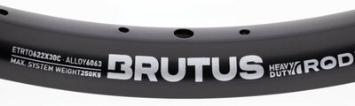 velg 28 rodi brutus 30 zwart disc 13  36 gts 