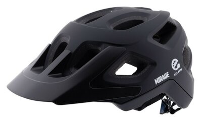 Helm mirage tour 55-58 visor mat zwart