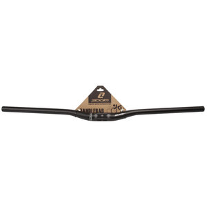 Stuurbocht alu 31.8 rised 20 mm 720 mm zwart 