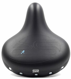 zadel selle royal drifter zwart m veren