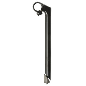 stuurpen 22.2 geheel zwart 27 cm