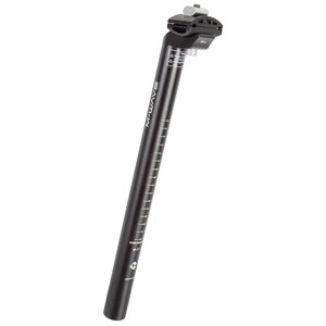 Zadelpen 27,2 350 mm m wave zwart 